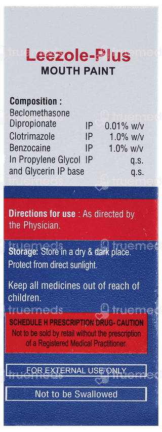 Leezole Plus Mouth Paint 15Ml